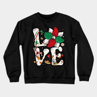 Sunflower Mexico Lover Mexican Flag Cinco De Mayo Crewneck Sweatshirt